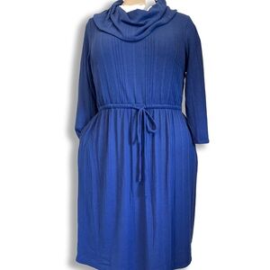 Lane Bryant Elegant Blue Dress
